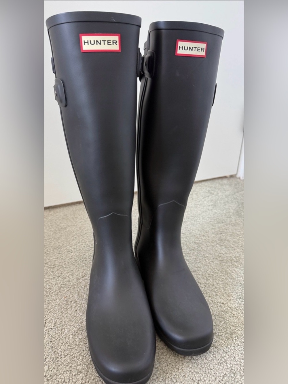 Hunter original refined backstrap rain boot